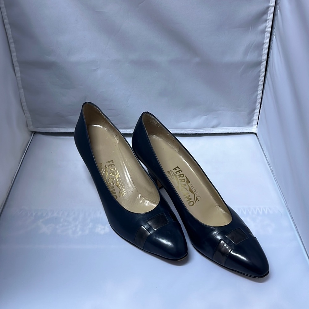 Salvatore Ferragamo Kitten Heel